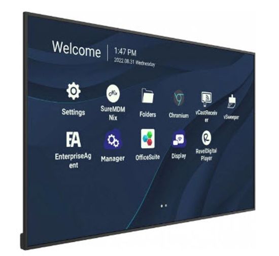 Afbeeldingen van ViewSonic LED Large Format Display 55" - 4K - 500 nits - 24/7 - non touch