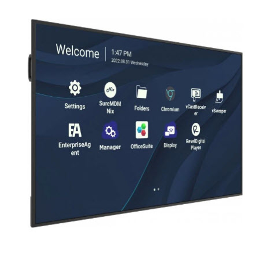 Afbeeldingen van ViewSonic LED Large Format Display 86" - 4K - 500 nits - 24/7 - non touch