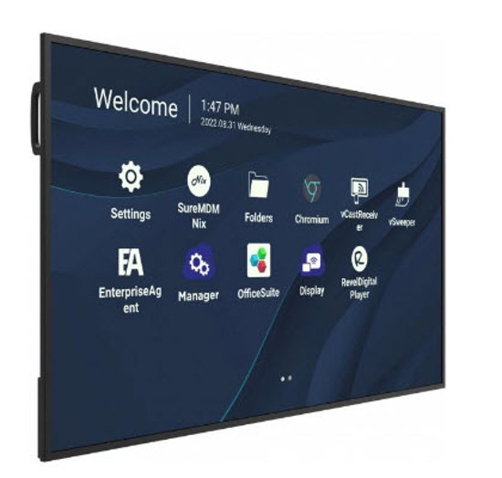 Afbeeldingen van ViewSonic LED Large Format Display 65" - 4K - 500 nits - 24/7 - non touch