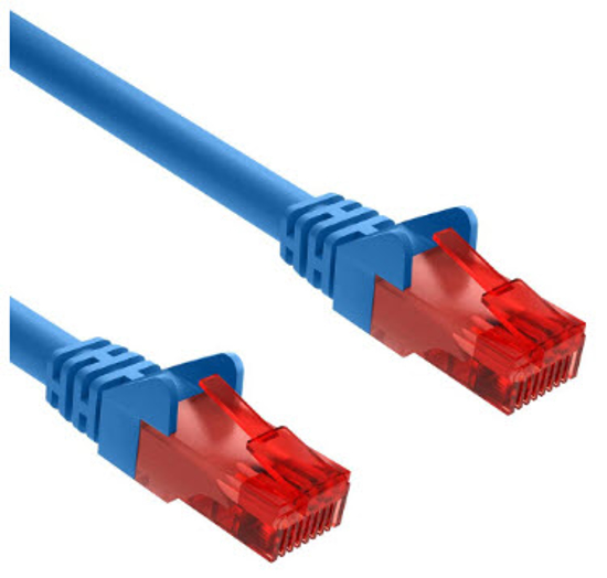 Afbeeldingen van UTP kabel 1m blauw